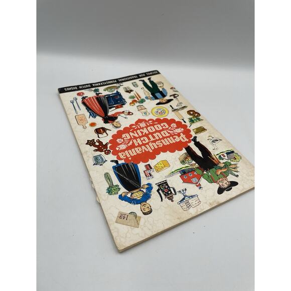 Pennsylvania Dutch Cooking Recipe Booklet Vintage 1960 Cookbook Collectible - Picture 3 of 6